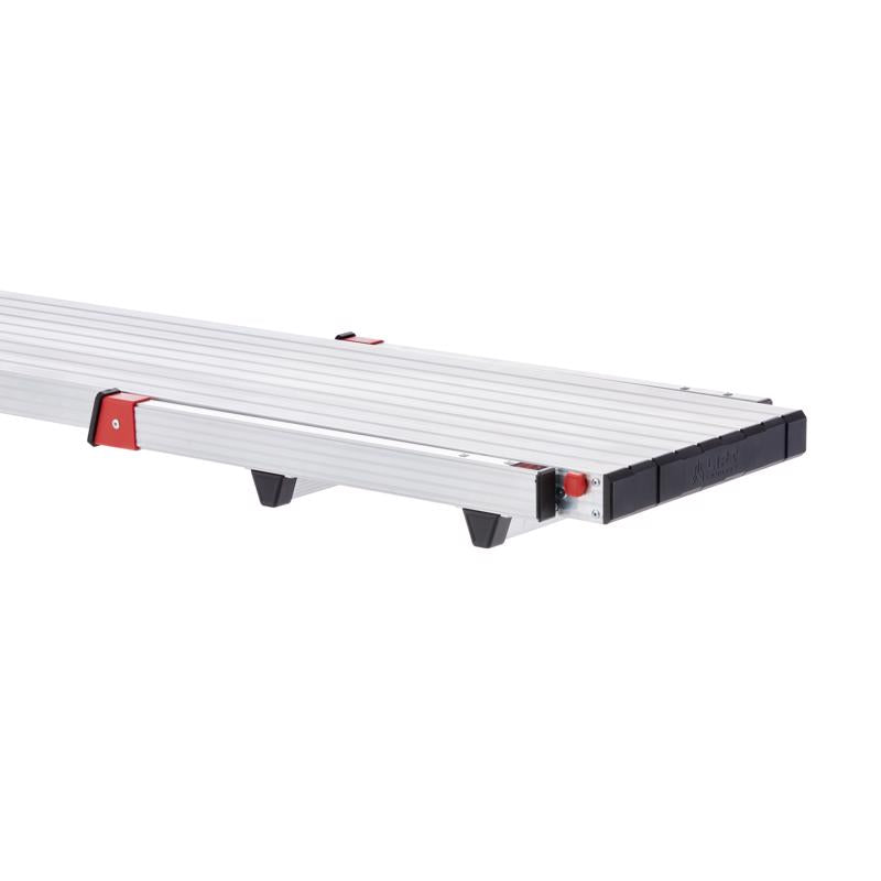 Lift Ladders Aluminum Silver Work Platform