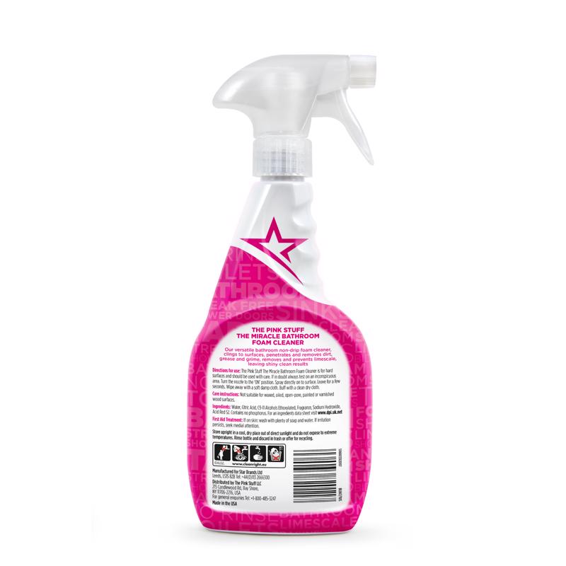 The Pink Stuff Fruity Scent Bathroom Cleaner Foam 25.4 oz