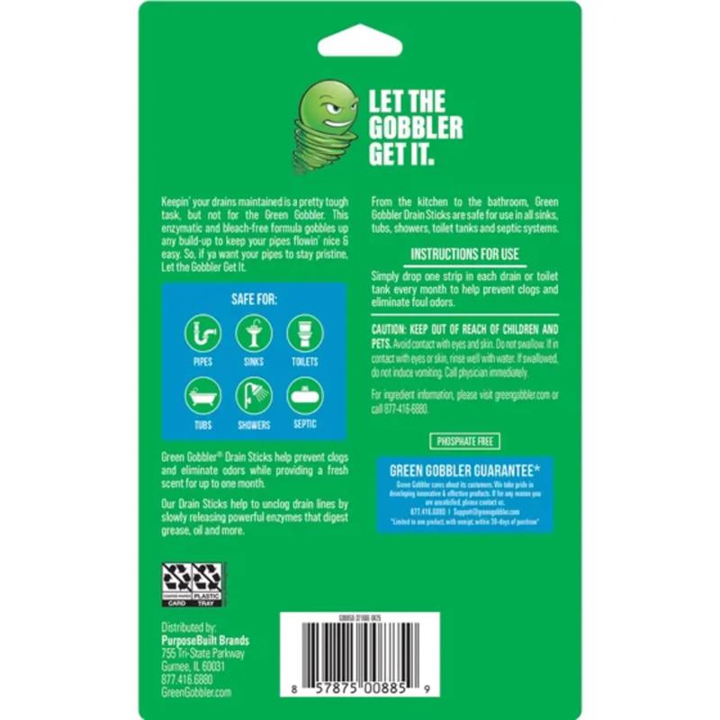 Green Gobbler Strip Drain Deodorizer 1.47 oz