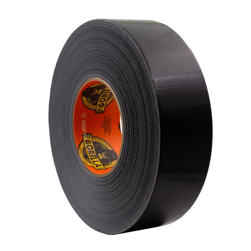 Gorilla 1.88 in. W X 50 yd L Black Duct Tape