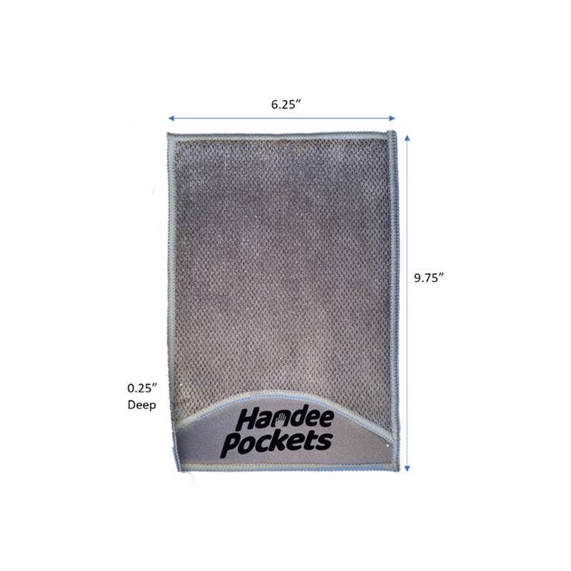 Handee Pockets Microfiber Cleaning Cloth 6.25 in. W X 9.75 in. L 2 pk