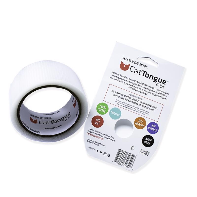 CatTongue Grips Gription Clear Anti-Slip Tape 2 in. W X 10 ft. L