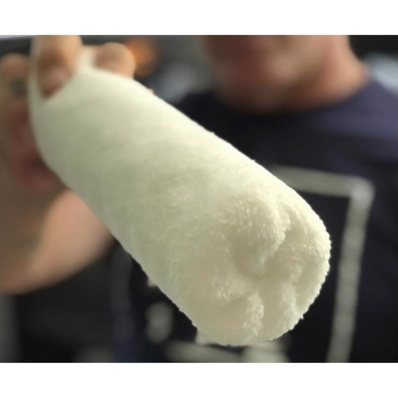 Corner + Roller Microfiber 2.5 in. W X 1/2 in. Regular Paint Roller Cover
