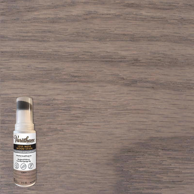Varathane Less Mess Gray Water-Based Linseed Oil Emulsion Wood Stain 4 oz
