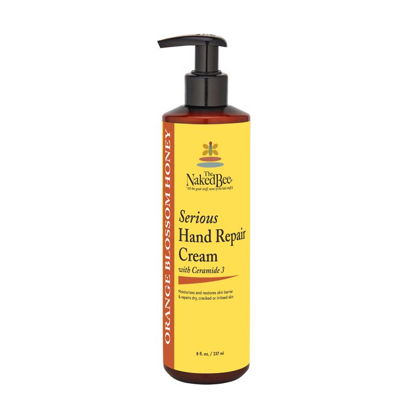 The Naked Bee Serious Orange Blossom Honey Scent Hand Repair Cream 8 oz