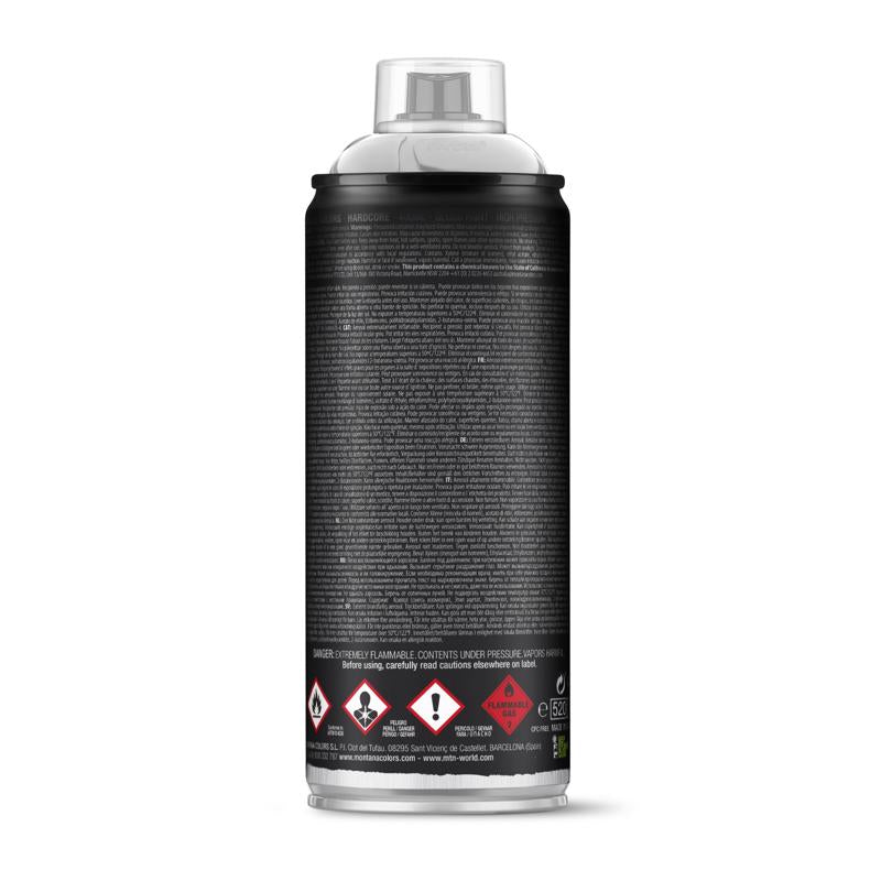 MTN Hardcore Metallic Silver Chrome Spray Paint 400 ml