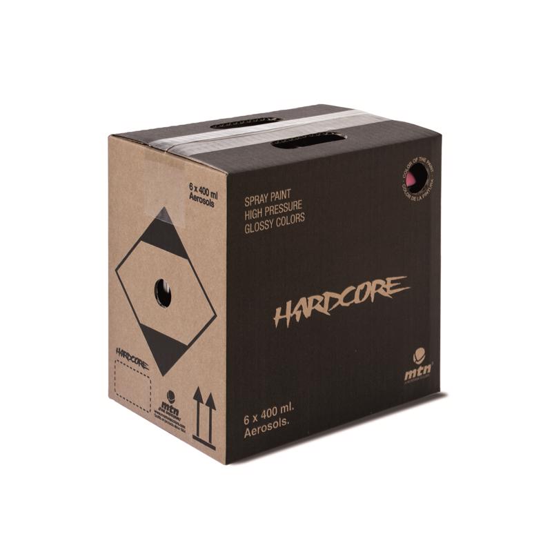 MTN Hardcore Gloss Gold Metallic Spray Paint 400 ml