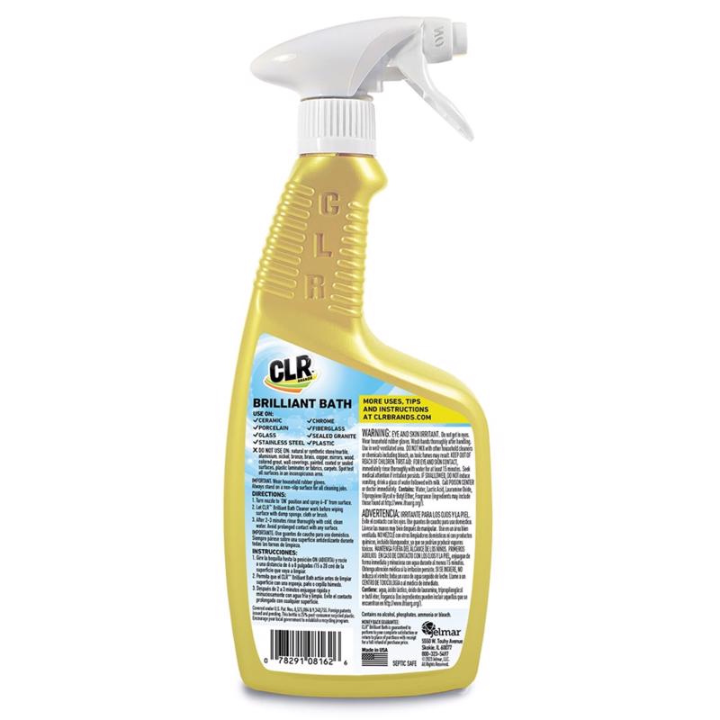 CLR Brands Brilliant Bath Lavender Scent Foaming Cleaner 26 oz Liquid