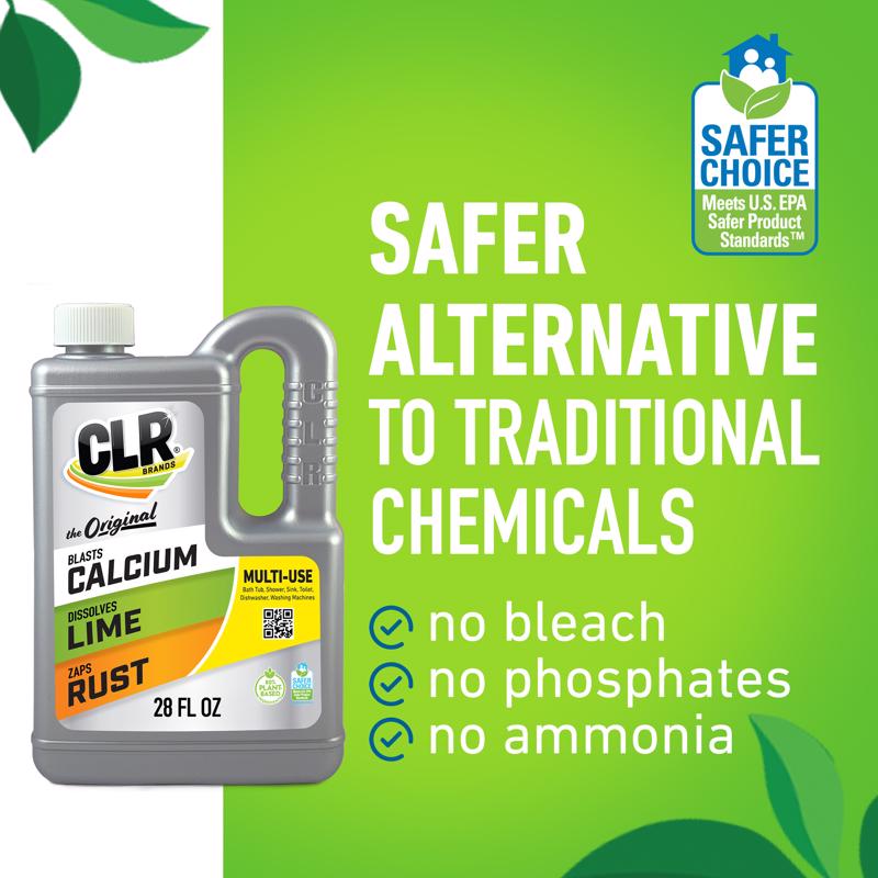 CLR Brands Calcium Rust and Lime Remover 28 oz Liquid