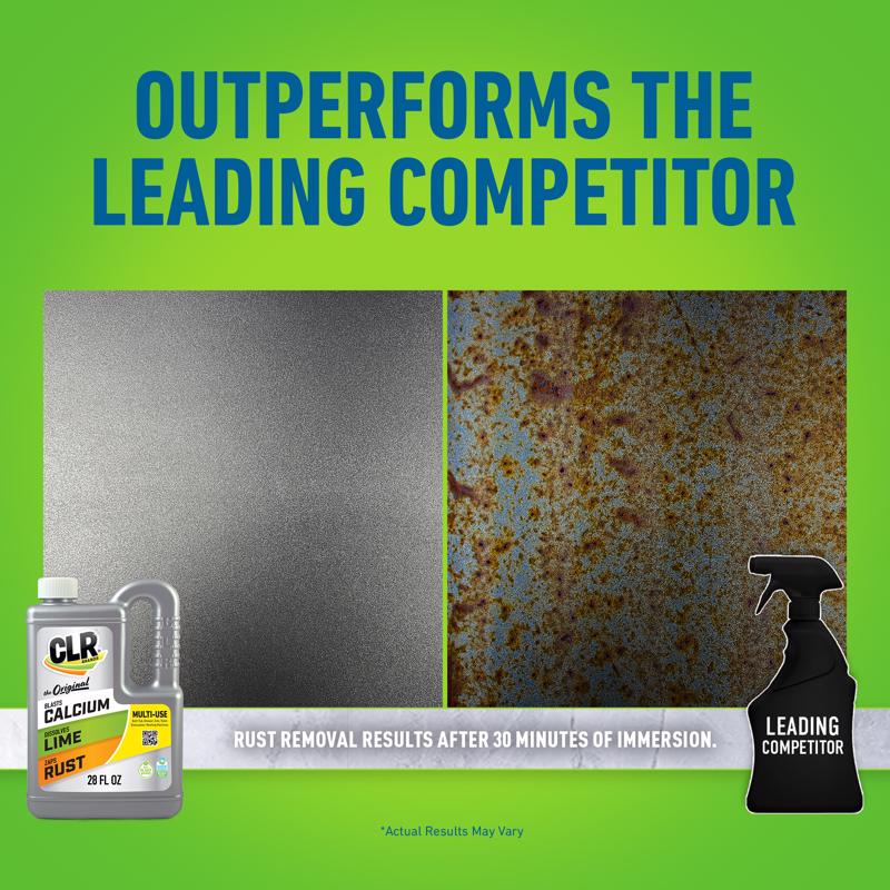CLR Brands Calcium Rust and Lime Remover 28 oz Liquid