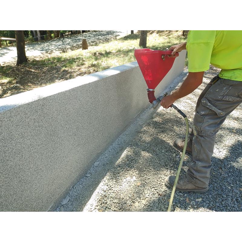 AMES Capstone Granite Gloss Quicksilver Water-Based Acrylic Concrete Floor Paint 5 gal