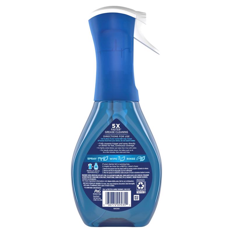 Dawn Platinum Powerwash Lemon Scent Liquid Dish Spray 16 oz
