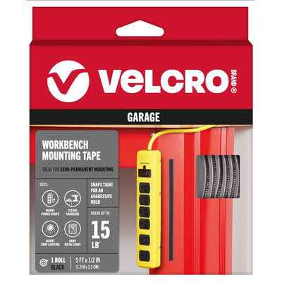 VELCRO Brand Workbench Mounting Tape Large Foam Workbench Mounting Tape 60 in. L