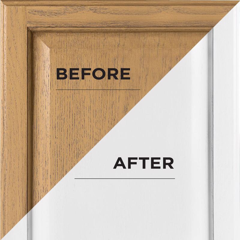 Rust-Oleum Cabinet Transformations Satin White Tint Base Cabinet Refinishing System Interior 1 qt