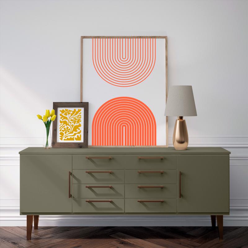 Rust-Oleum Cabinet Transformations Satin Tint Base Mid-Tone Base Cabinet Refinishing System Interior