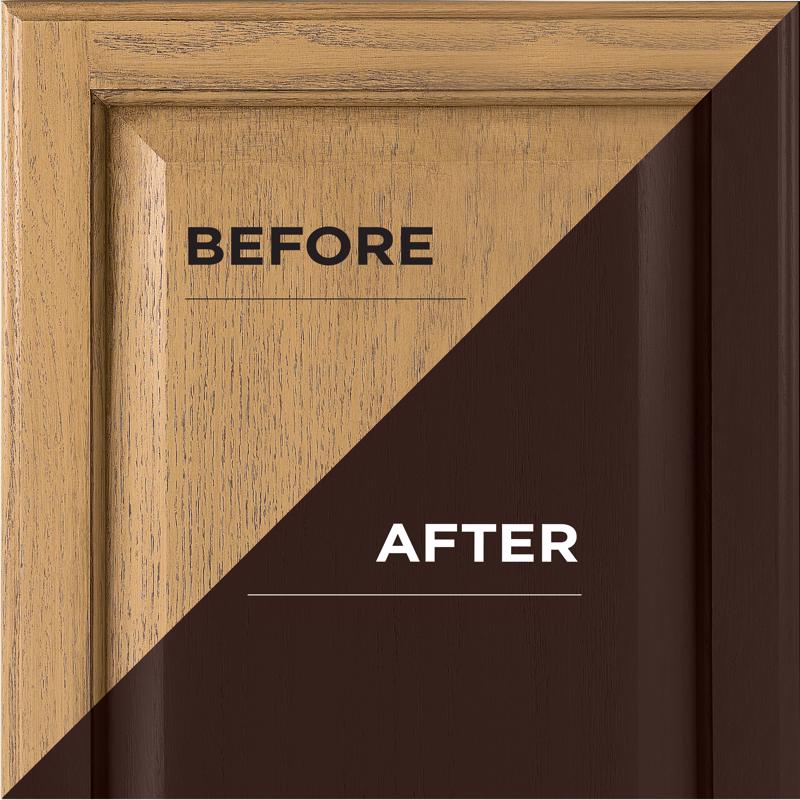 Rust-Oleum Cabinet Transformations Satin Tint Base Deep-Tone Base Cabinet Refinishing System Interio