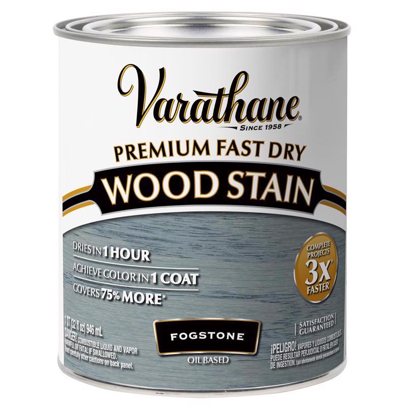 Varathane Fogstone Oil-Based Urethane Modified Alkyd Fast Dry Wood Stain 1 qt