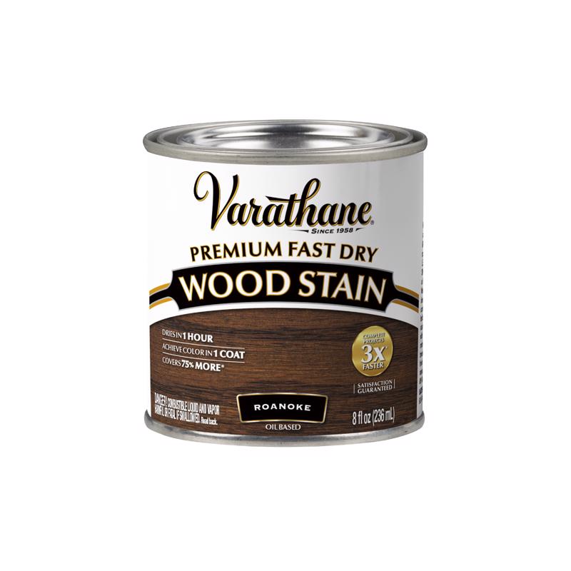Varathane Roanoke Oil-Based Urethane Modified Alkyd Fast Dry Wood Stain 1/2 pt