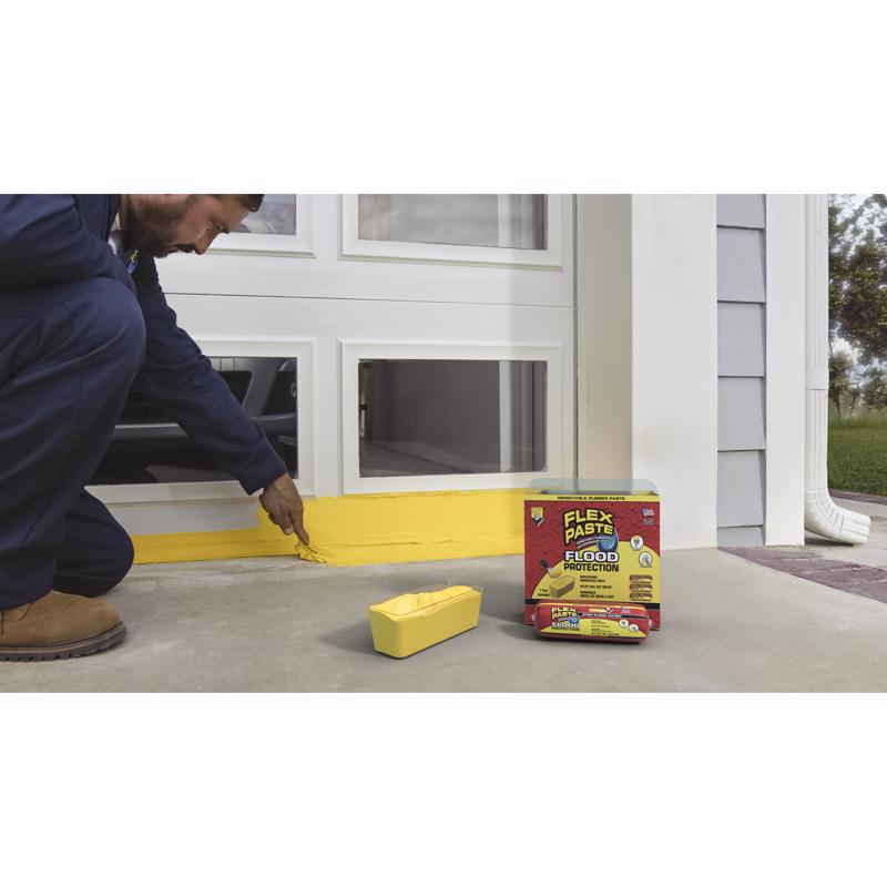 Flex Seal Family of Products Flood Protection Yellow Rubber Coating 26 oz