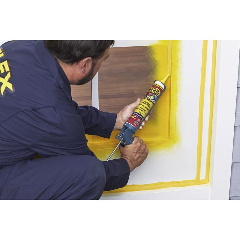 Flex Seal Family of Products Flood Protection Yellow Rubber Coating 1 box
