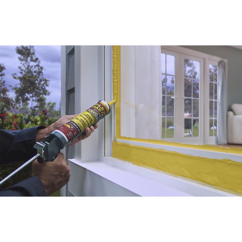 Flex Seal Family of Products Flood Protection Yellow Rubber Coating 1 box