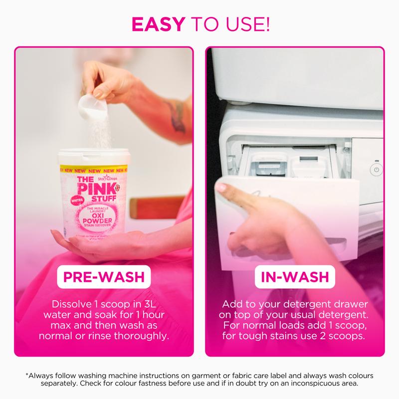 The Pink Stuff Fresh Scent Stain Remover Powder 35.2 oz