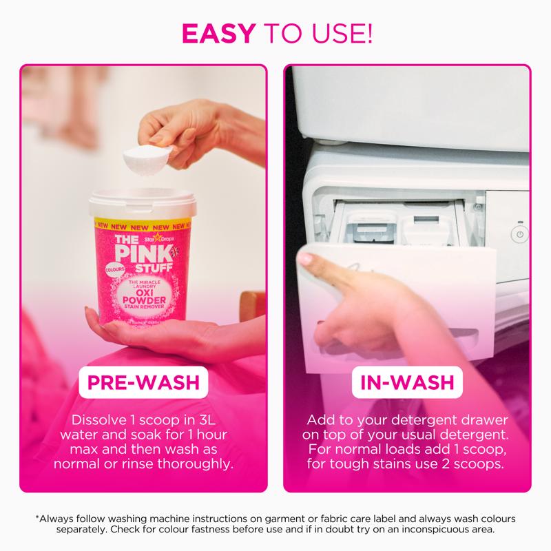 The Pink Stuff Fresh Scent Stain Remover Powder 35.2 oz