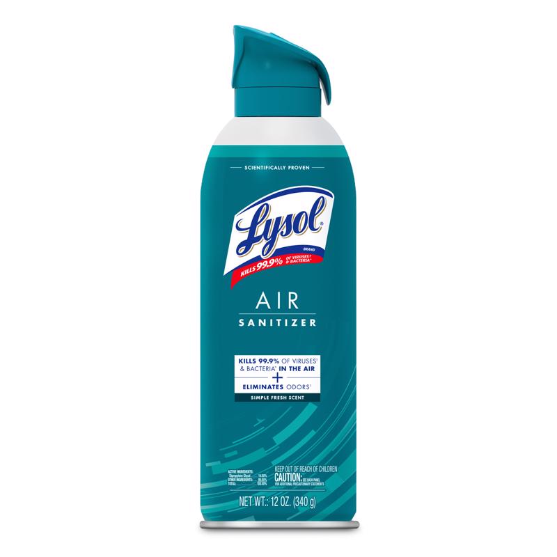 Lysol Fresh Scent Air Sanitizer 10 oz