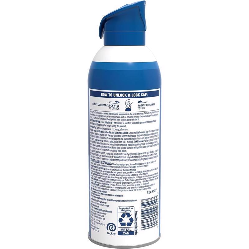 Lysol White Linen Scent Air Sanitizer 10 oz