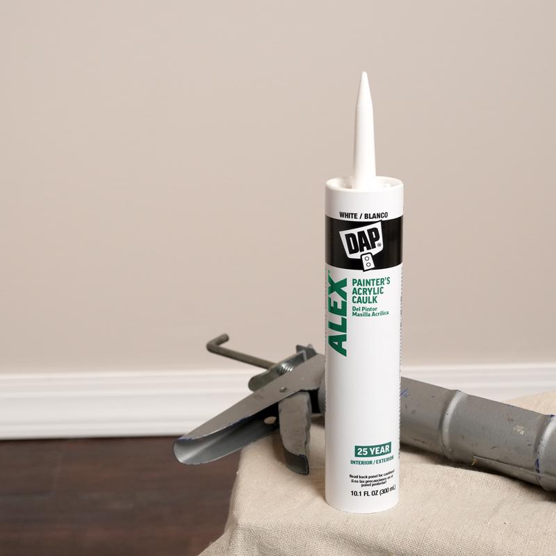 DAP Alex White Acrylic Latex Painter's Caulk 10.1 oz