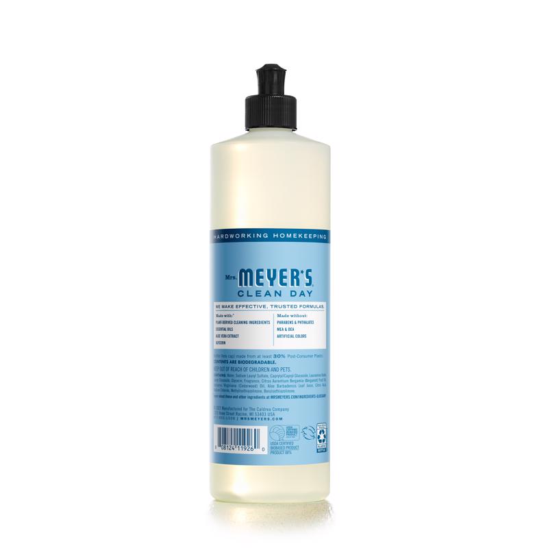 Mrs. Meyer's Clean Day Refreshing Rain Scent Liquid Dish Soap 16 oz
