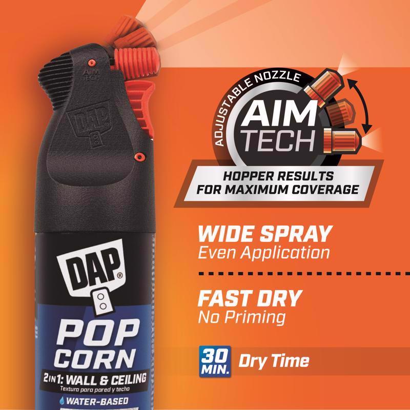 DAP White Water-Based Popcorn Ceiling Spray Texture 20 oz