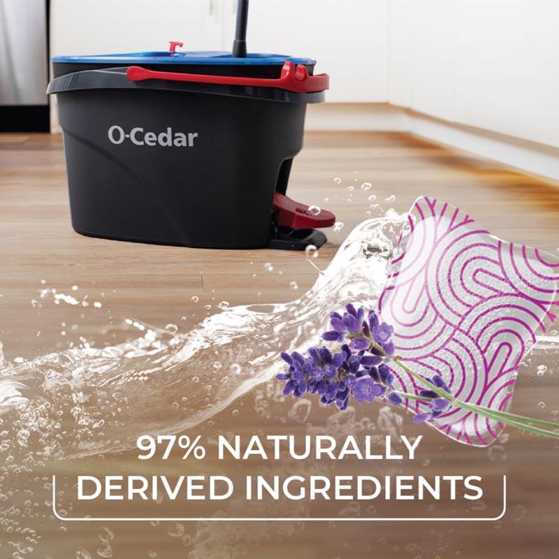 O-Cedar Lavender Scent Floor Cleaner Powder 10 pk