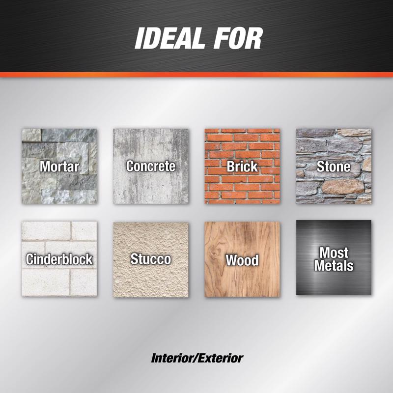 DAP Premium Textured Mortar Gray Advanced Latex Concrete and Mortar Sealant 10.1 oz