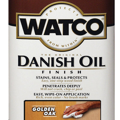 WATCO Transparent Golden Oak Oil-Based Danish Oil 1 qt