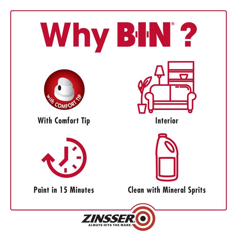 Zinsser B-I-N White Shellac-Based Spray Primer and Sealer 13 oz