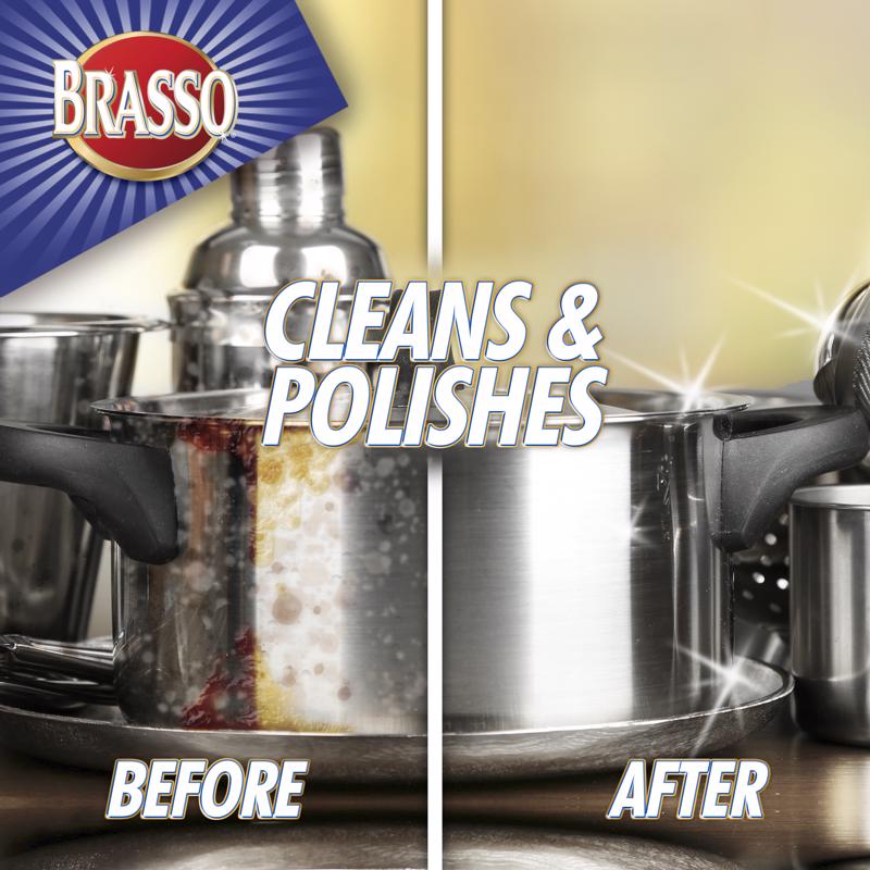 Brasso No Scent Metal Polish 8 oz Cream