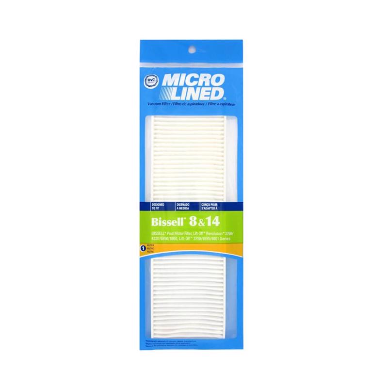 DVC Micro Lined Vacuum Filter For Bissell Bissell Style 8 & 14