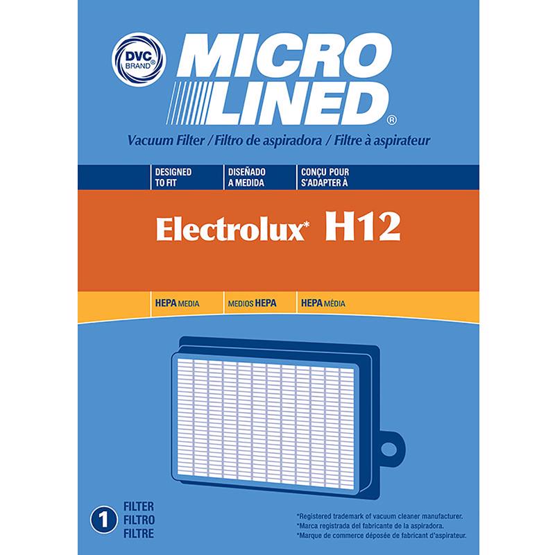 DVC Micro Lined Vacuum Filter For Electrolux H12 HEPA