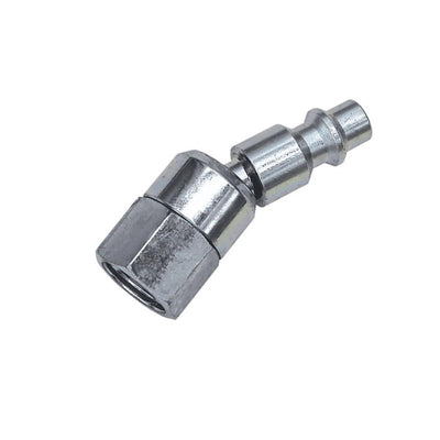 Tru-Flate Steel I/M Milton Swivel Plug 1/4 in. 1/4 in.