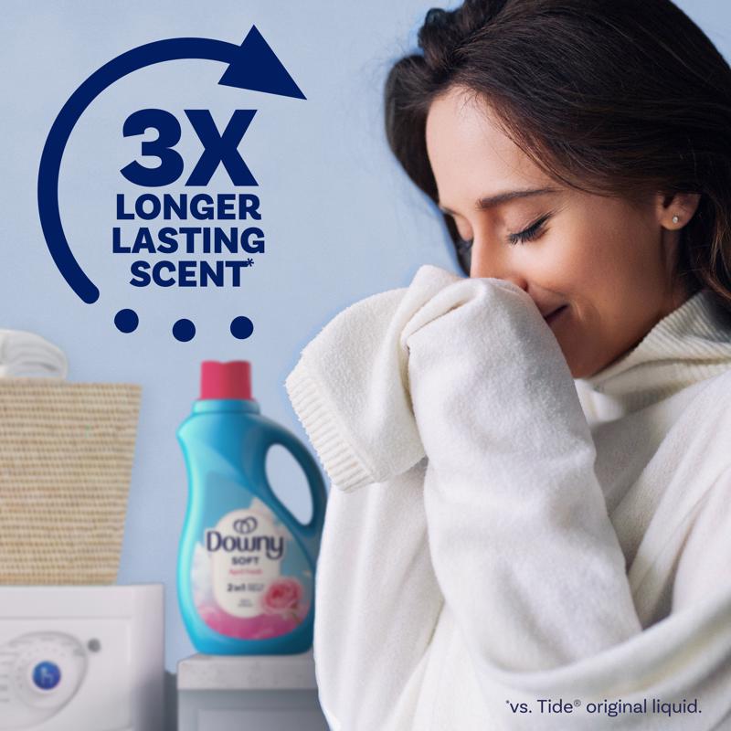 Downy Ultra April Fresh Scent Fabric Softener Liquid 44 oz