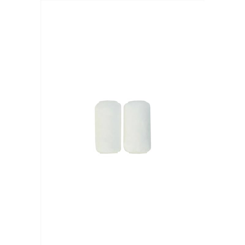 Whizz Woven 5 in. W X 1/4 in. Mini Trim Roller Refill 2 pc