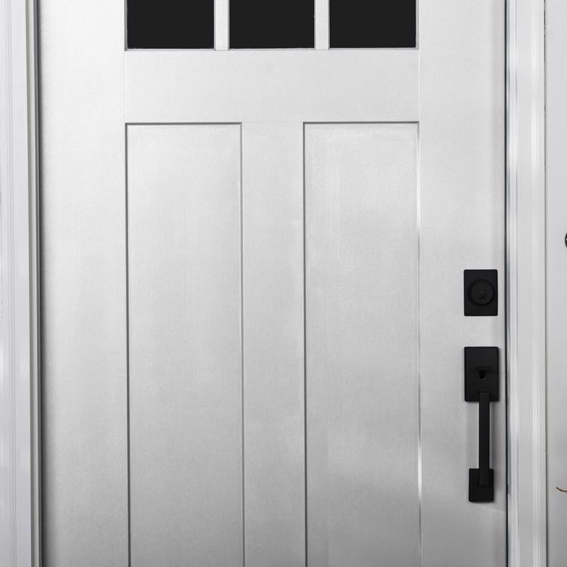 Rust-Oleum Stops Rust Satin White Water Base Door Paint Exterior and Interior 1 qt