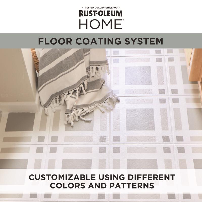 Rust-Oleum HOME Matte Deep Tint Base Floor Coating Kit 1 qt