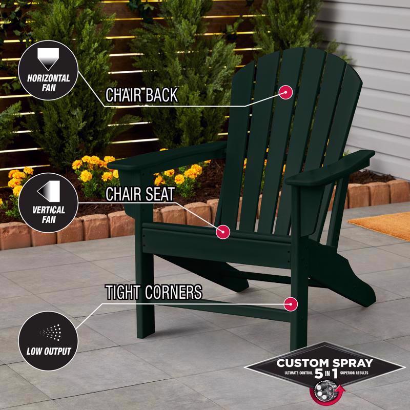 Rust-Oleum Stops Rust 5-in-1 Indoor and Outdoor Satin Hunter Green Oil-Based Oil Modified Alkyd Prot