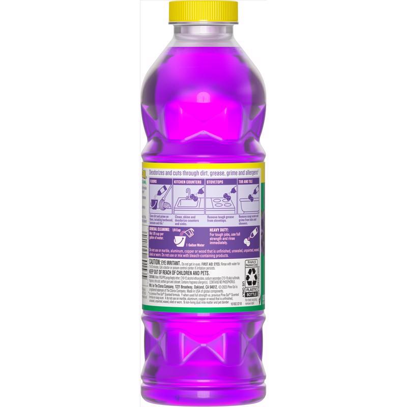 Pine-Sol Lavender Scent Concentrated All Purpose Cleaner Liquid 24 oz