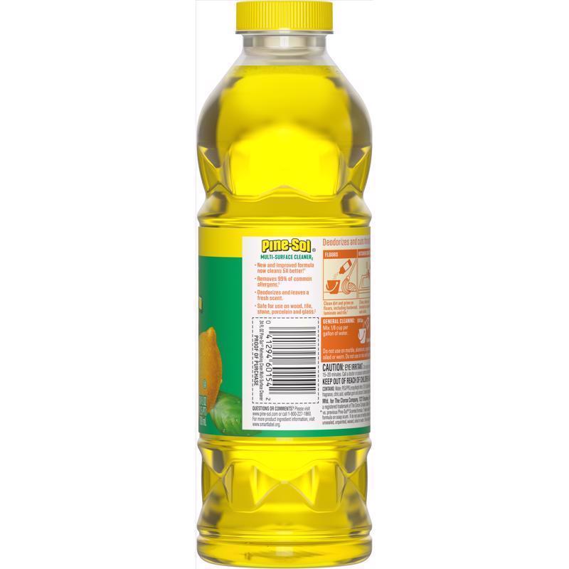 Pine-Sol Lemon Scent Concentrated All Purpose Cleaner Liquid 24 fl. oz.