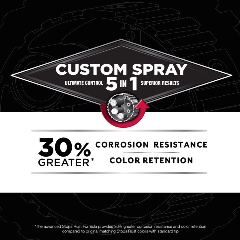Rust-Oleum Stops Rust Indoor and Outdoor Satin Brown Oil Modified Alkyd Spray Paint 12 oz