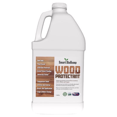 Smart BioHemp Flat Clear Water-Based Wood Protector 1 gal