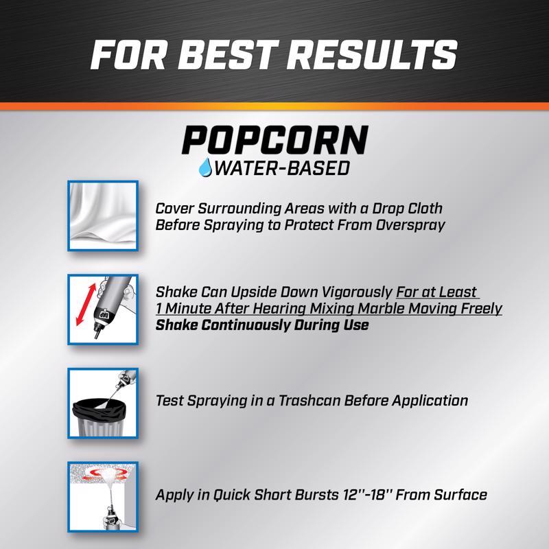 DAP White Water-Based Popcorn Ceiling Spray Texture 16 oz